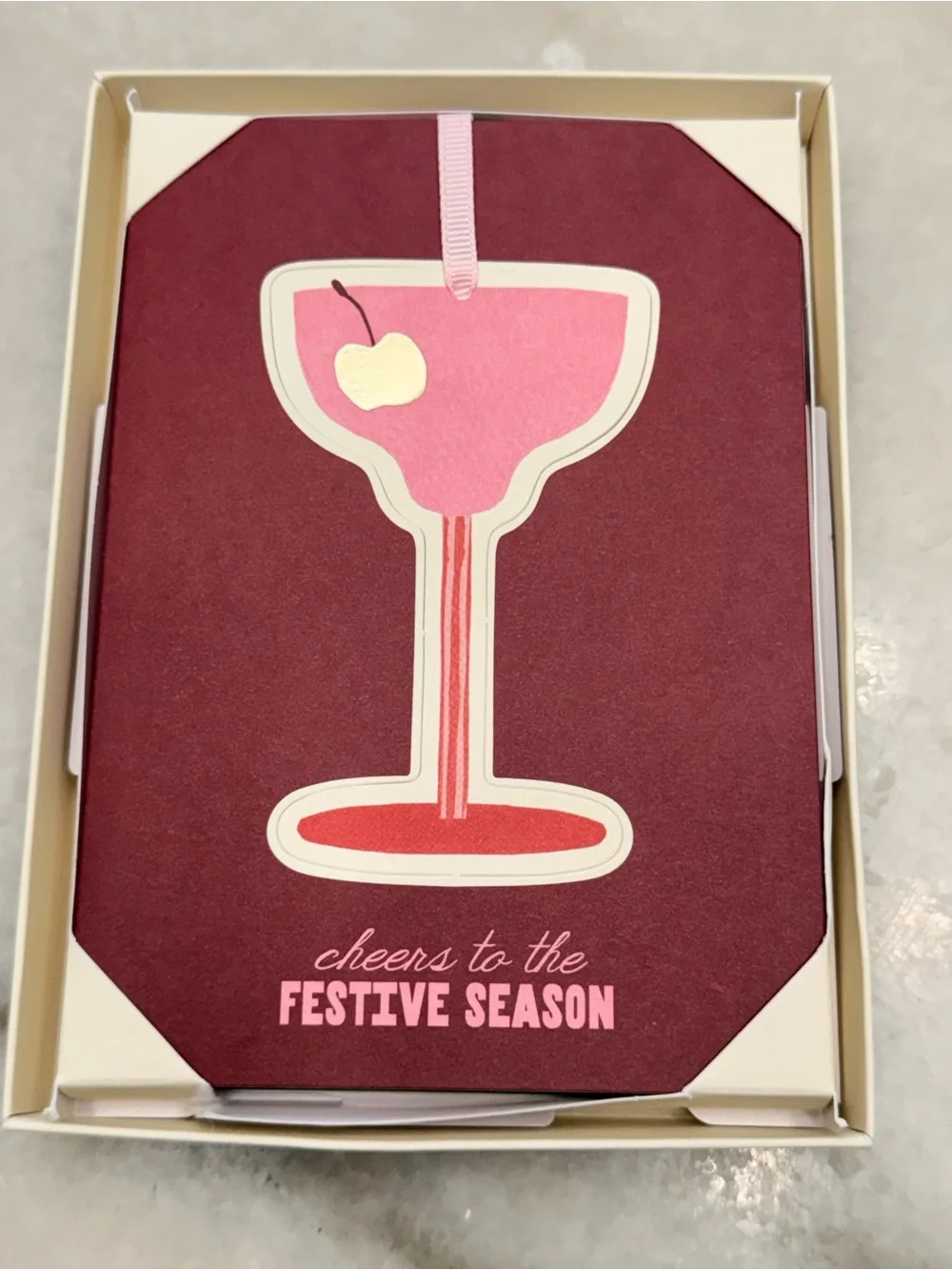 Papier X Anthropologie Pop Out Bauble Cards 8 pcs
